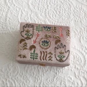Small Velvet Jewelry Box